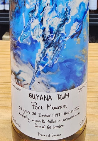 Port Mourant 24YO Guyana Rum Arcaydia Studio Label No.2 (M&E Drinks)