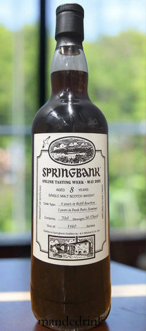 Springbank 8 Year Old (Online Tasting Week)