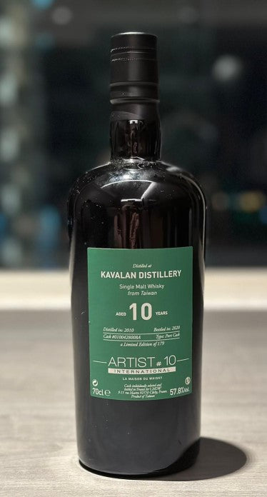 Kavalan 2010 Artist #10 (La Maison du Whisky) – M&E Drinks Singapore