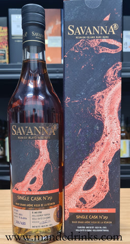 Savanna Reunion Island Rhum Single Cask #251 50cl