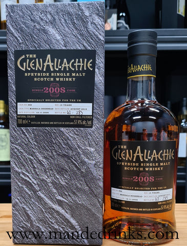 GlenAllachie 2008 10YO Cask #586 (UK Exclusive)