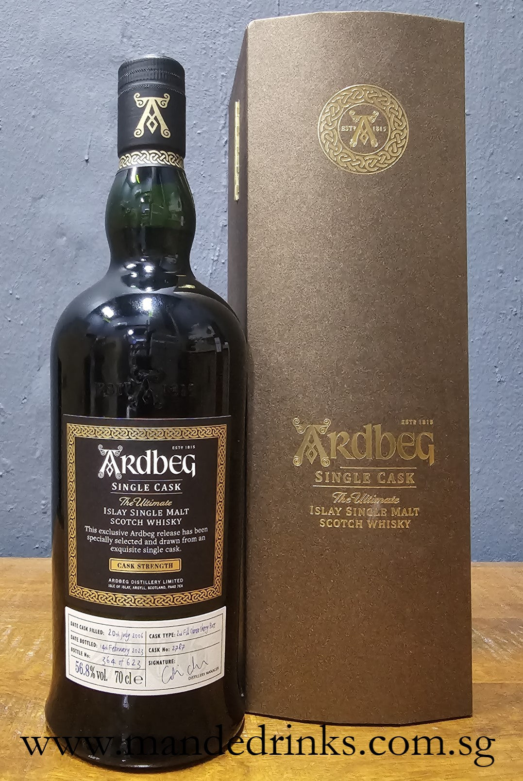 未開封】Ardbeg SINGLE CASK No.3083 アードベッグ シングル 未開封】Ardbeg SINGLE CASK No.3083 アードベッグ シングル