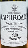 Laphroaig 10 Year Old Royal Warrant Celebration